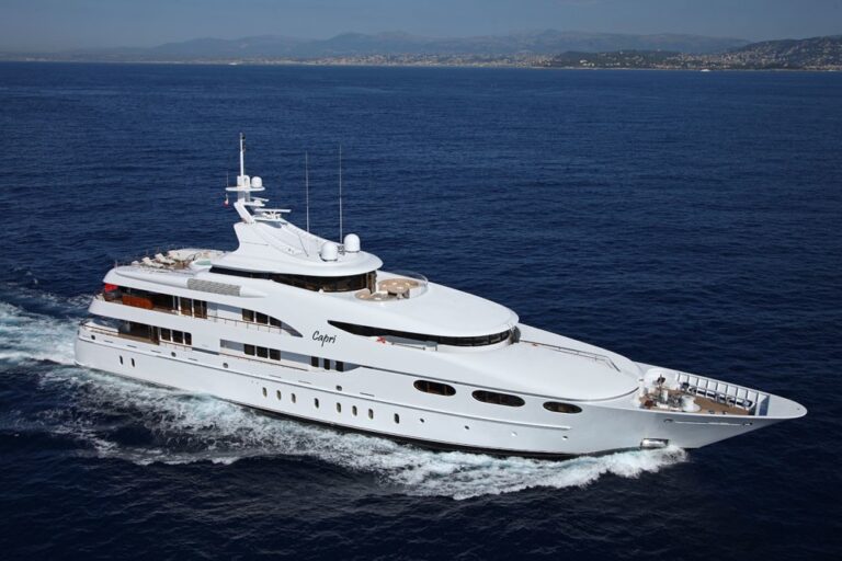 Cruising On Yacht CAPRI