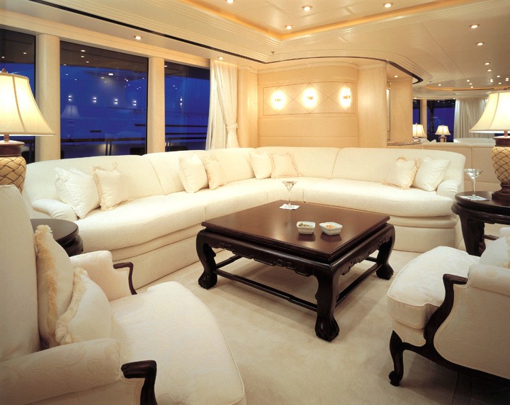 Lounging Aboard Yacht CAPRI