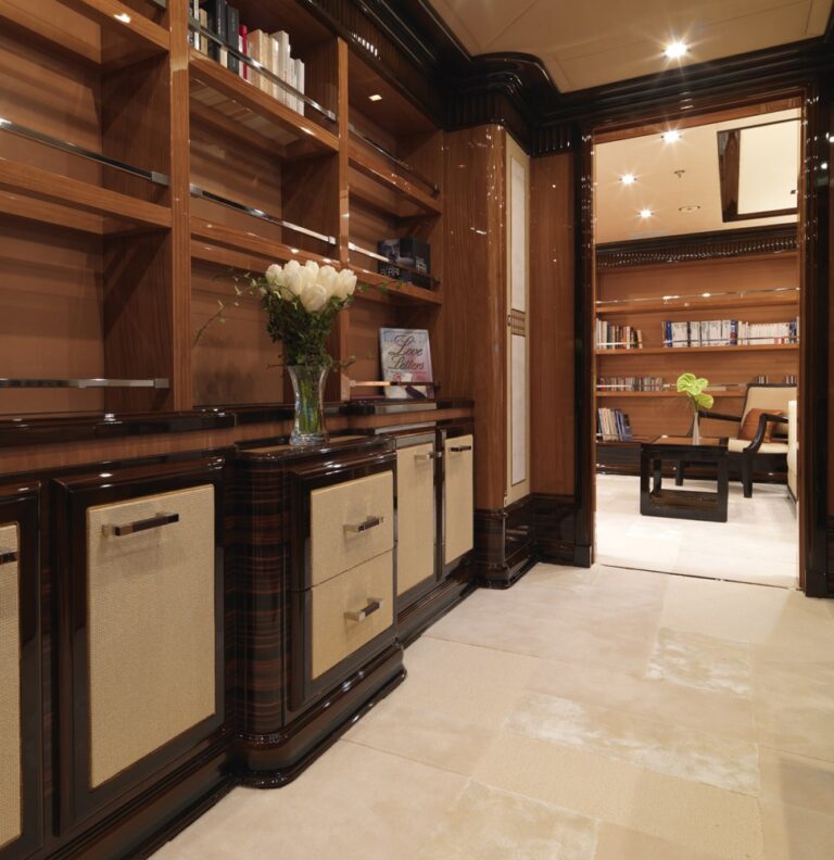 Hall Aboard Yacht MEAMINA