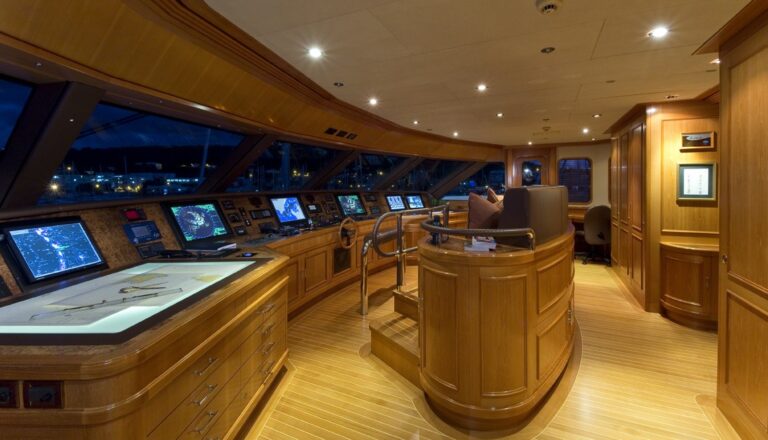 Bridgedeck On Board Yacht BLUE MOON