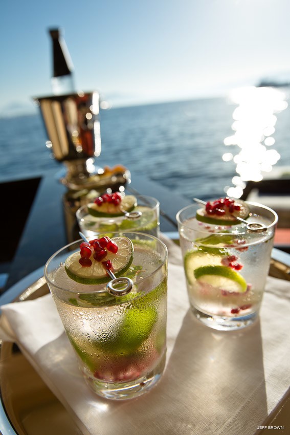 Beverages On Yacht EXCELLENCE V