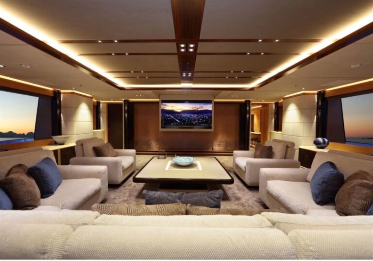 cinema saloon on the upper deck