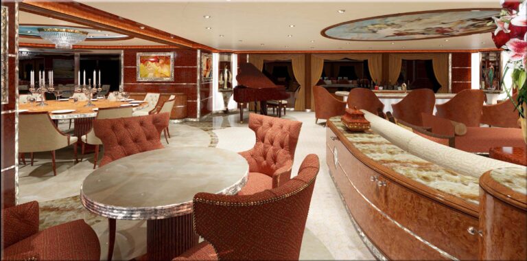 Music Piano: Yacht DIAMONDS ARE FOREVER's Lounging Image
