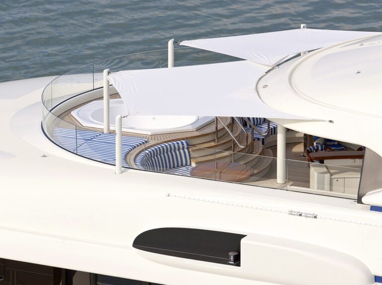 Detail Above On Board Yacht LADY KATHRYN V