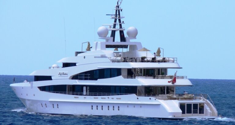 62m Oceanco mega yacht LADY CHRISTINA - Photo Credit to Monaco Yacht Spotter.-001