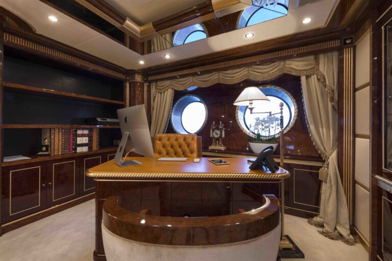 master suite office in the lounge area