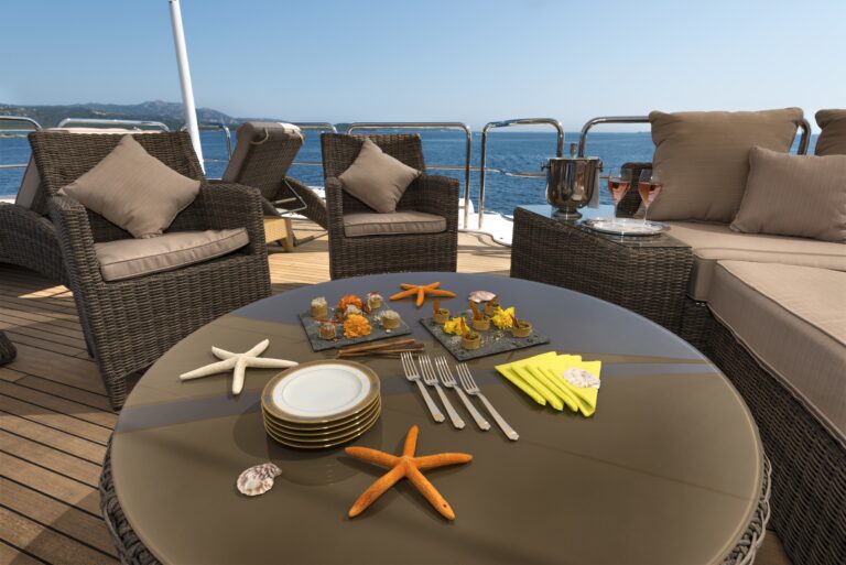 exterior seating