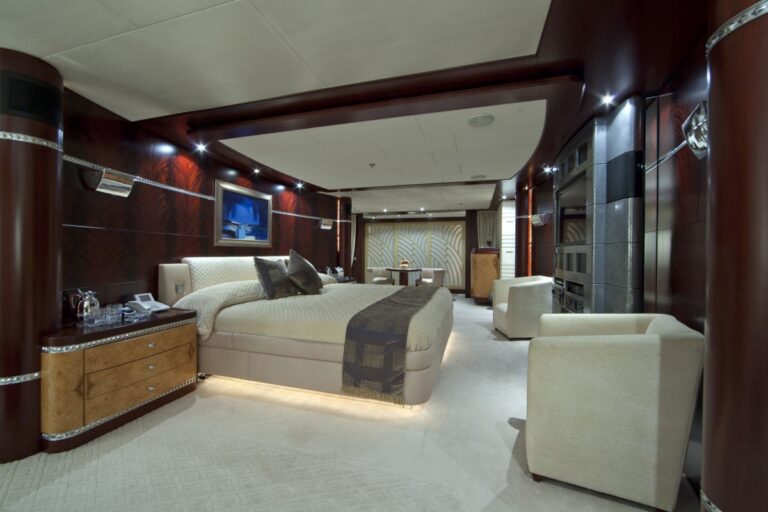 Main Master Cabin Aboard Yacht SARAH