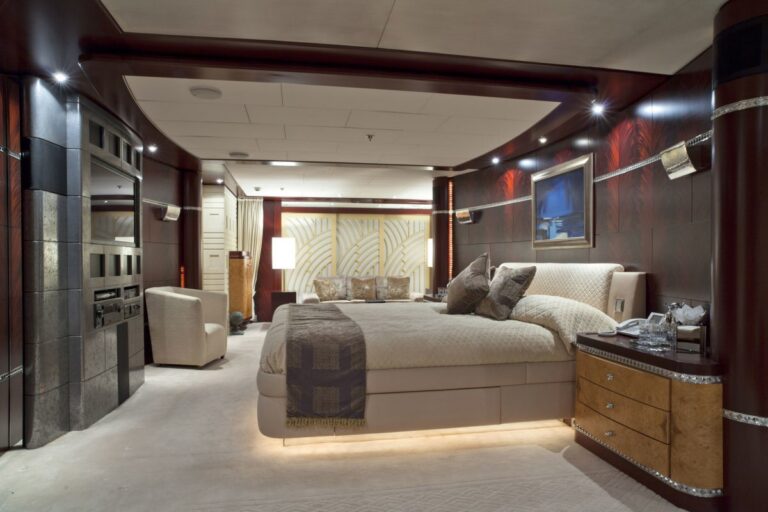 Main Master Cabin Aboard Yacht SARAH