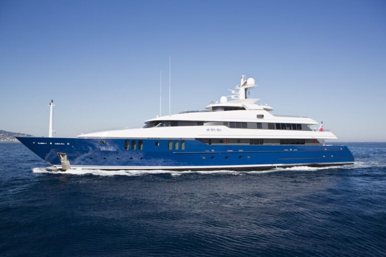 External Aboard Yacht SARAH