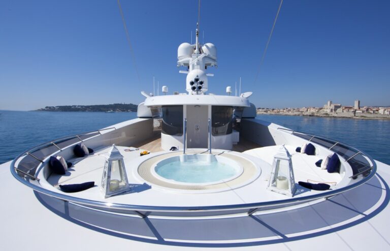 Jacuzzi Pool Aboard Yacht SARAH