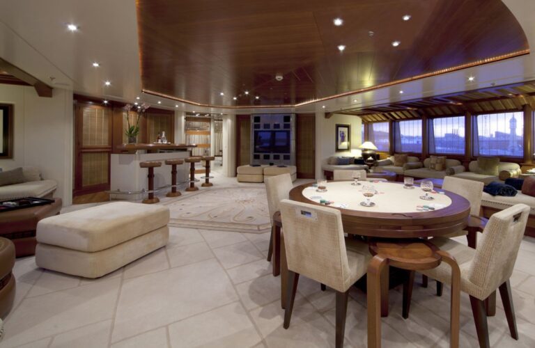 Vista Lounging Aboard Yacht SARAH