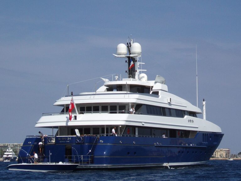 Aft Aboard Yacht SARAH
