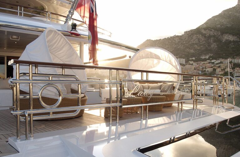 Deck Aboard Yacht SEA WALK