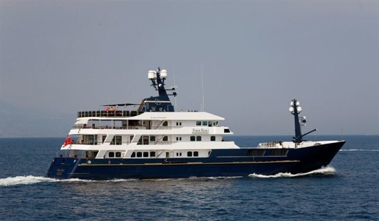 Overview: Yacht FORCE BLUE's Cruising Image