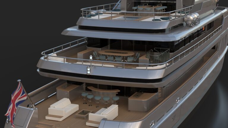 The 64m Yacht DUCHESS OF TUSCANY II