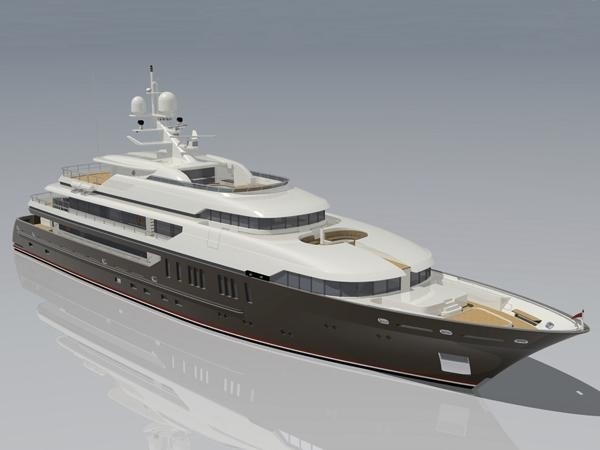 The 64m Yacht DUCHESS OF TUSCANY II