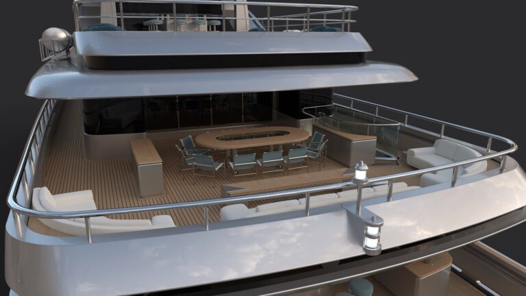 The 64m Yacht DUCHESS OF TUSCANY II