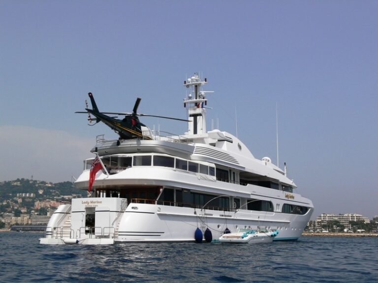 The 64m Yacht LADY MARINA