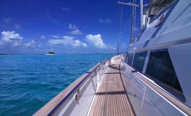 Balcony On Board Yacht SPIRIT OF THE C'S