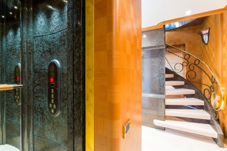 stairwell and elevator/lift