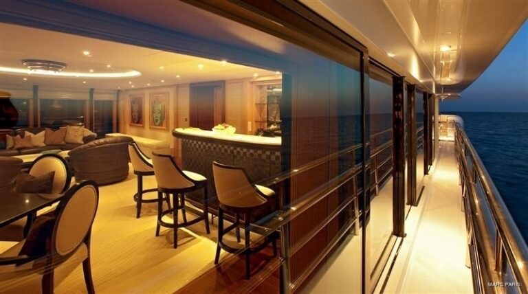 Top Lounging Aspect On Board Yacht INFINITE SHADES