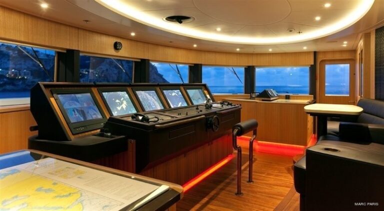 Bridgedeck Aboard Yacht INFINITE SHADES