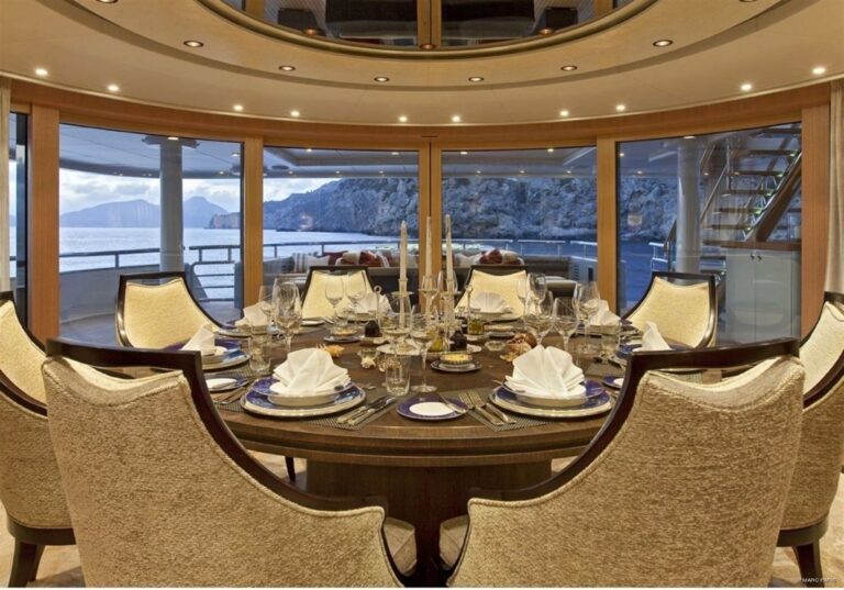 Sitting Zone On Board Yacht INFINITE SHADES