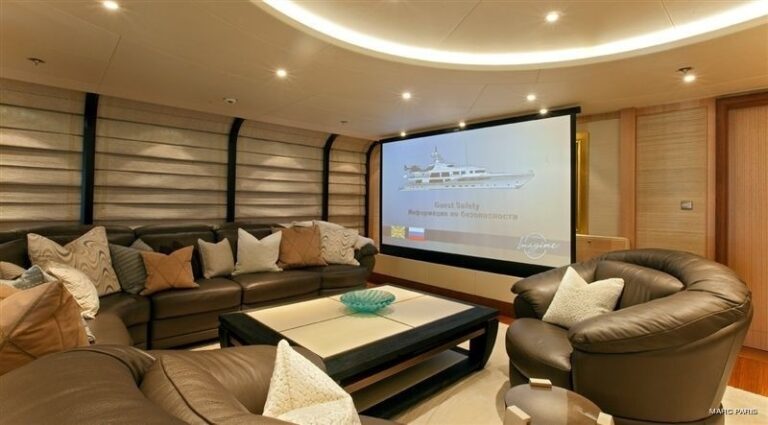 Movie Cinema On Board Yacht INFINITE SHADES