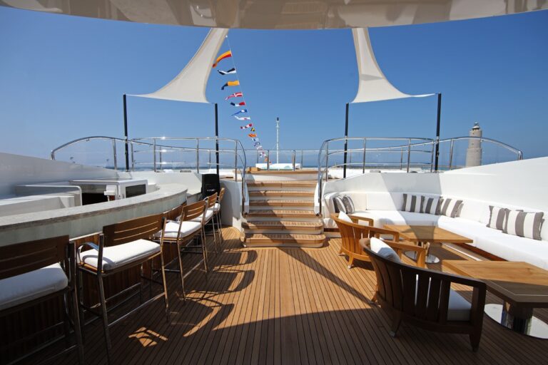 Exterior Bar and seating Area