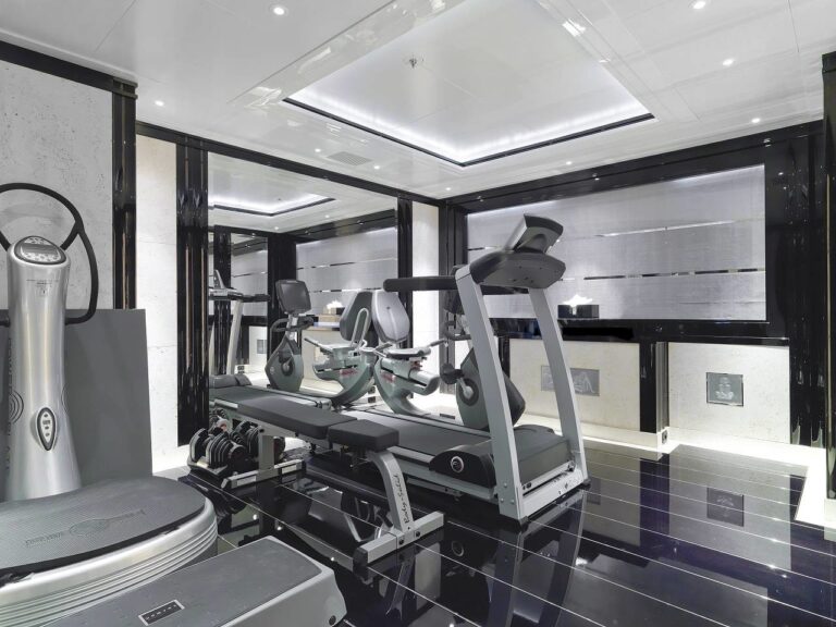 Gym On Board Yacht SILVER ANGEL