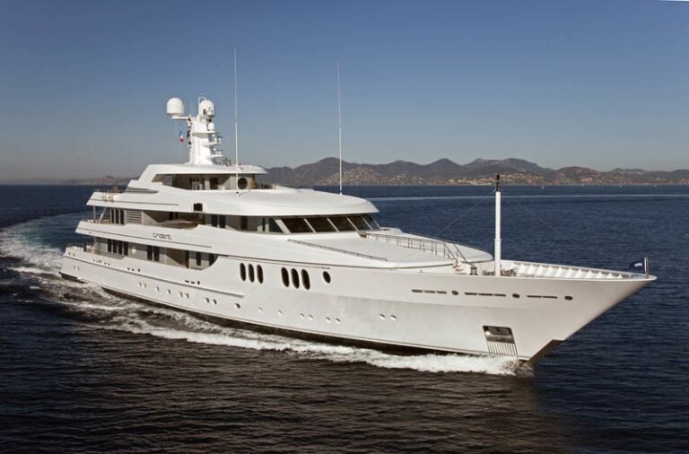 Cruising On Yacht TRIDENT