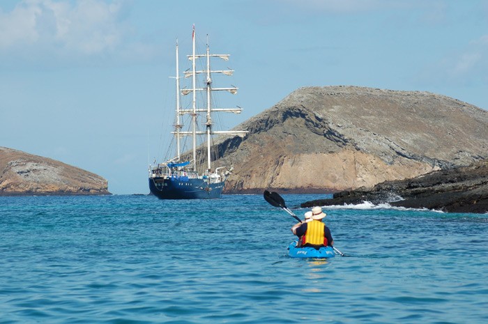 Kayak: Yacht MARY ANNE II's Exterior Pictured