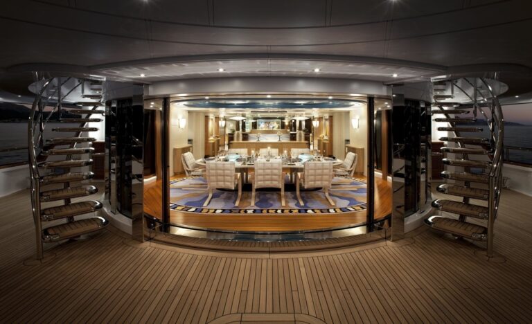 Internal Exterior Eating/dining On Yacht SYCARA V