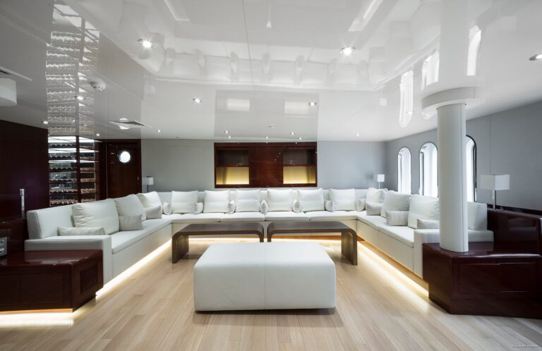 Premier Saloon Aboard Yacht ENIGMA XK