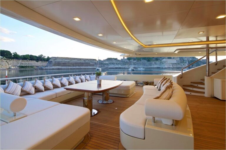 Premier Deck Sitting On Yacht NATALINA A