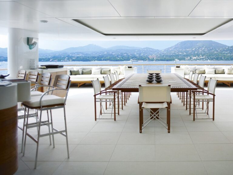 External Eating/dining On Board Yacht KOGO