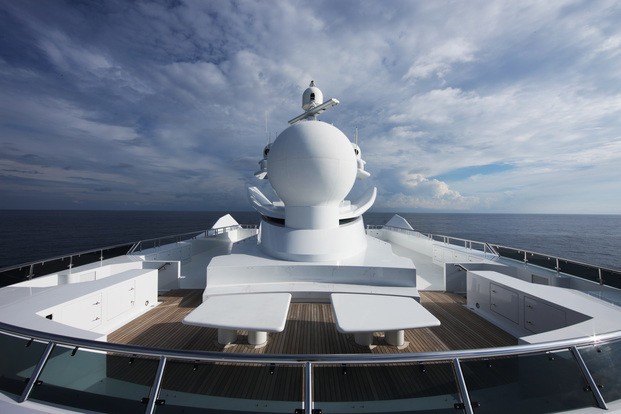 Upper Deck On Board Yacht KOGO