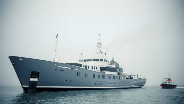 72m explorer yacht Enigma XK - Photo by ARC Guillaume Plisson