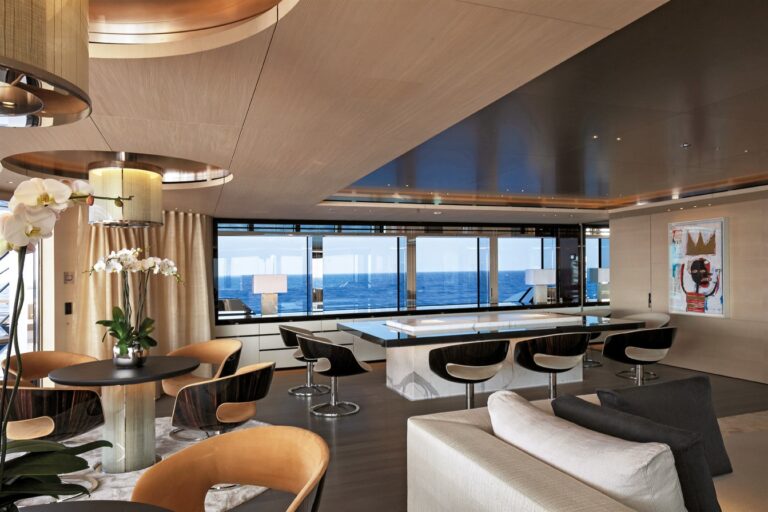 Eating/dining Zone Including Sitting On Yacht GRACE E