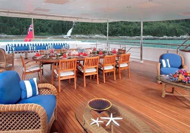 External Eating/dining On Yacht LAUREL