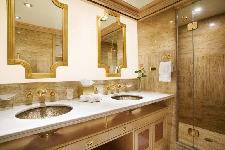 Personal Bath On Yacht LAUREL