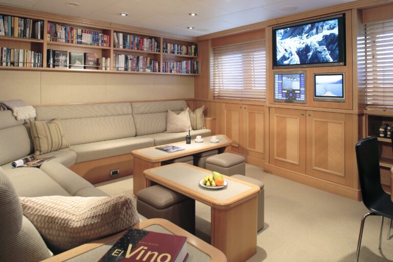 Personal Saloon On Board Yacht LAUREL