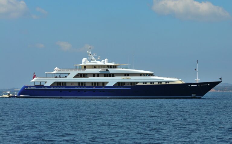 Exterior Aspect On Board Yacht LAUREL