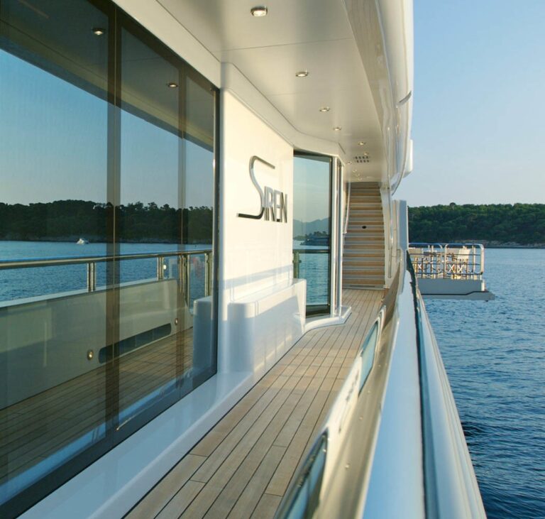 Balcony Aboard Yacht SIREN