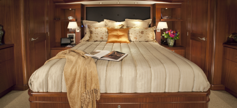 74ft Queenship motor yacht Meriweather Image courtesy of Queenship