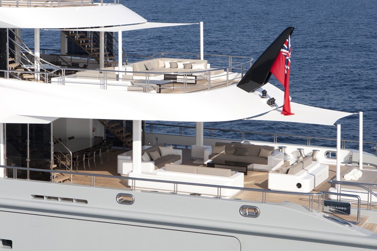 Decks On Board Yacht MOGAMBO