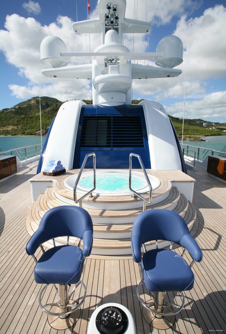Jacuzzi Pool On Yacht