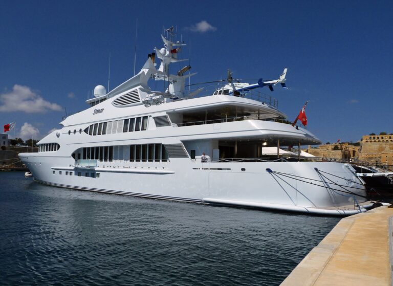 Stationary Aboard Yacht SAMAR