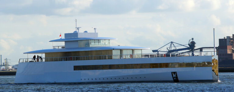 78m Feadship superyacht VENUS - Photo by Kees Torn